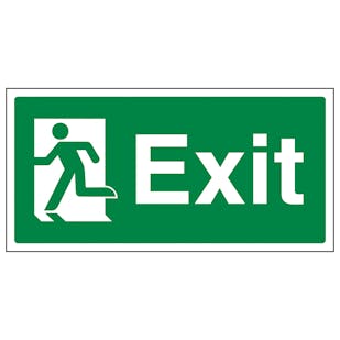 Exit Running Man Left