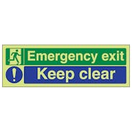 GITD Emergency Exit/Keep Clear