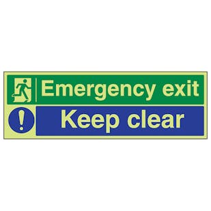 GITD Emergency Exit/Keep Clear