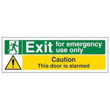 Emergency Use/Caution Alarmed - Landscape