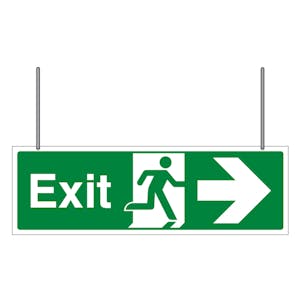 Double Sided Exit Arrow Left/Right
