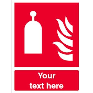 Custom Remote Release Station Safety Sign