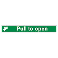 Pull To Open - Long Landscape