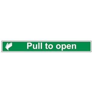 Pull To Open - Long Landscape