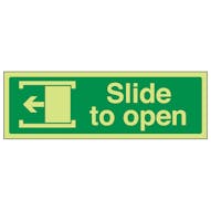 GITD Slide To Open Left - Landscape