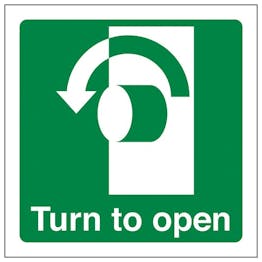 Eco-Friendly Turn To Open Anti-Clockwise - Square