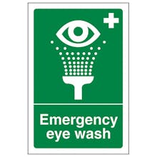 Emergency Eye Wash - Portrait
