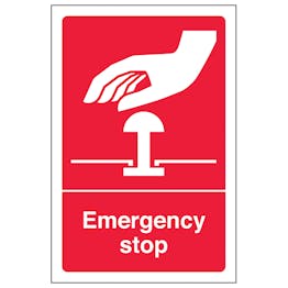 Emergency Stop - Red