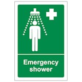 Emergency Shower - Portrait