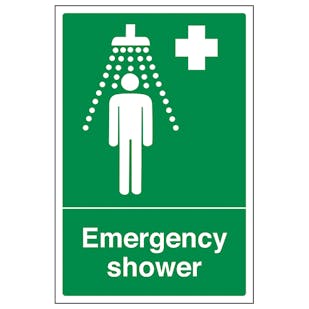 Emergency Shower - Portrait