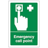 Emergency Call Point - Portrait