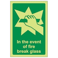 GITD In The Event Of Fire Break Glass