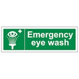 Eco-Friendly Emergency Eye Wash - Landscape
