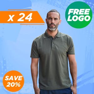 24 Pro RTX Polo Shirts for £180 - Includes Free Printed Logo!