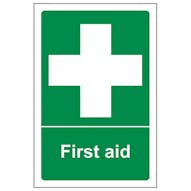 Eco-Friendly First Aid Signs