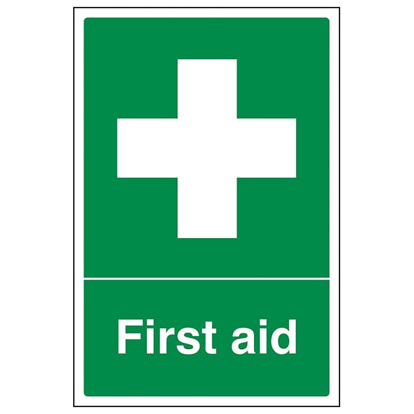 First Aid Signs | JustGloves