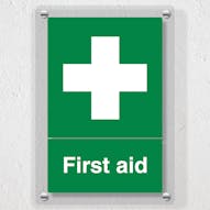 First Aid - Acrylic Signs 