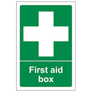 First Aid Box Signs