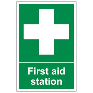First Aid Station - Portrait