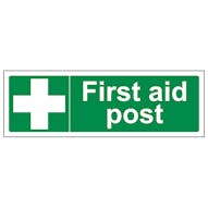 First Aid Room Signs