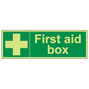 GITD First Aid Box - Landscape