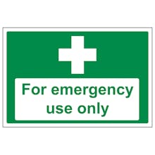 First Aid For Emergency Use Only