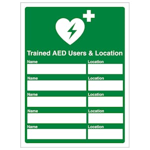 AED Trained AED Users