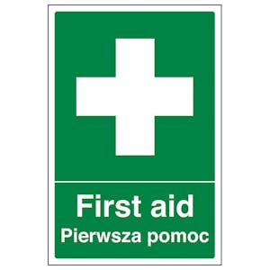 English/Polish - First Aid