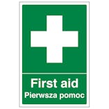 English/Polish - First Aid