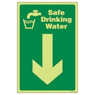 GITD Safe Drinking Water Arrow Down