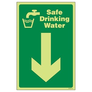 GITD Safe Drinking Water Arrow Down