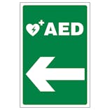 AED Arrow Left