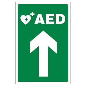 AED Arrow Up
