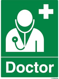 Doctor First Aid Sign