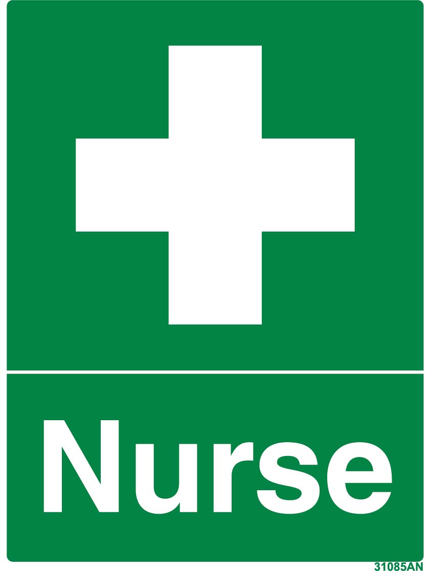 Nurse First Aid Sign