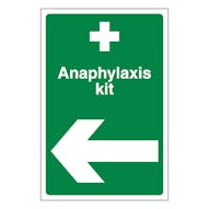 Anaphylaxis Kit - Arrow Left
