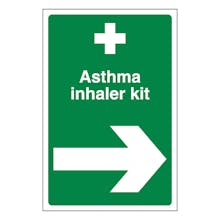 Asthma Inhaler Kit - Arrow Right