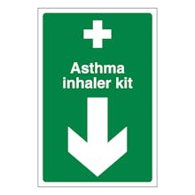 Asthma Inhaler Kit - Arrow Down