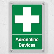 Adrenaline Devices - Portrait - Acrylic Sign