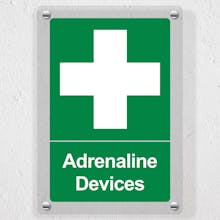 Adrenaline Devices - Portrait - Acrylic Sign