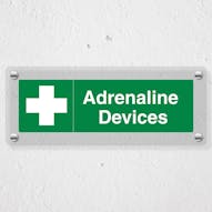 Adrenaline Devices - Landscape - Acrylic Sign