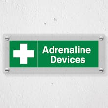 Adrenaline Devices - Landscape - Acrylic Sign