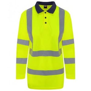 Pro RTX Hi-Vis Long Sleeve Polo Shirt