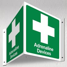 Adrenaline Devices - 3D Corridor Sign