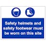 Safety Helmets & Footwear Must Be Worn