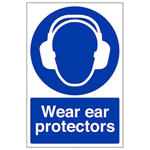 Wear Ear Protectors - Portrait