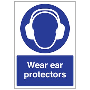 Wear Ear Protectors - A4