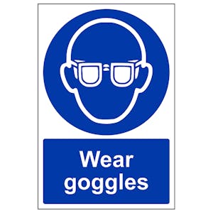 Wear Goggles - Super-Tough Rigid Plastic