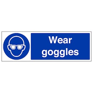 Wear Goggles - Removable Vinyl
