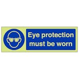 GITD Eye Protection Must Be worn
